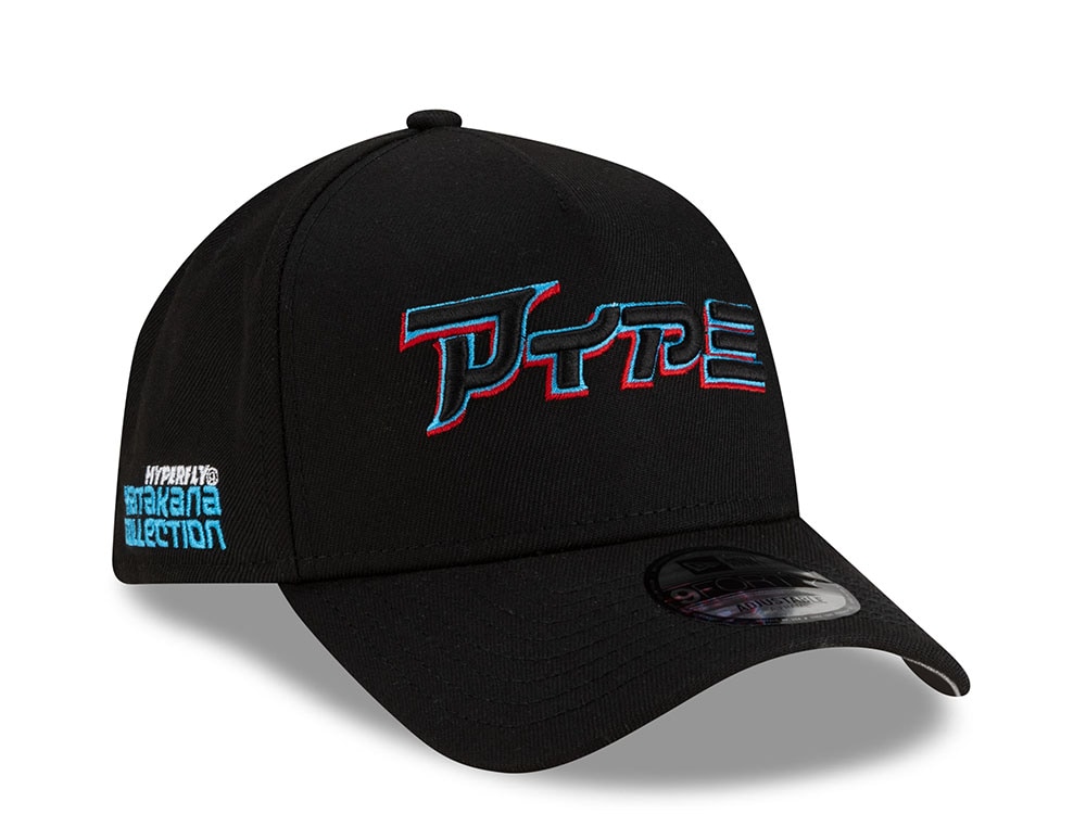 New Era Miami Marlins Hyperfly Edition 9Forty A Frame Snapback Cap