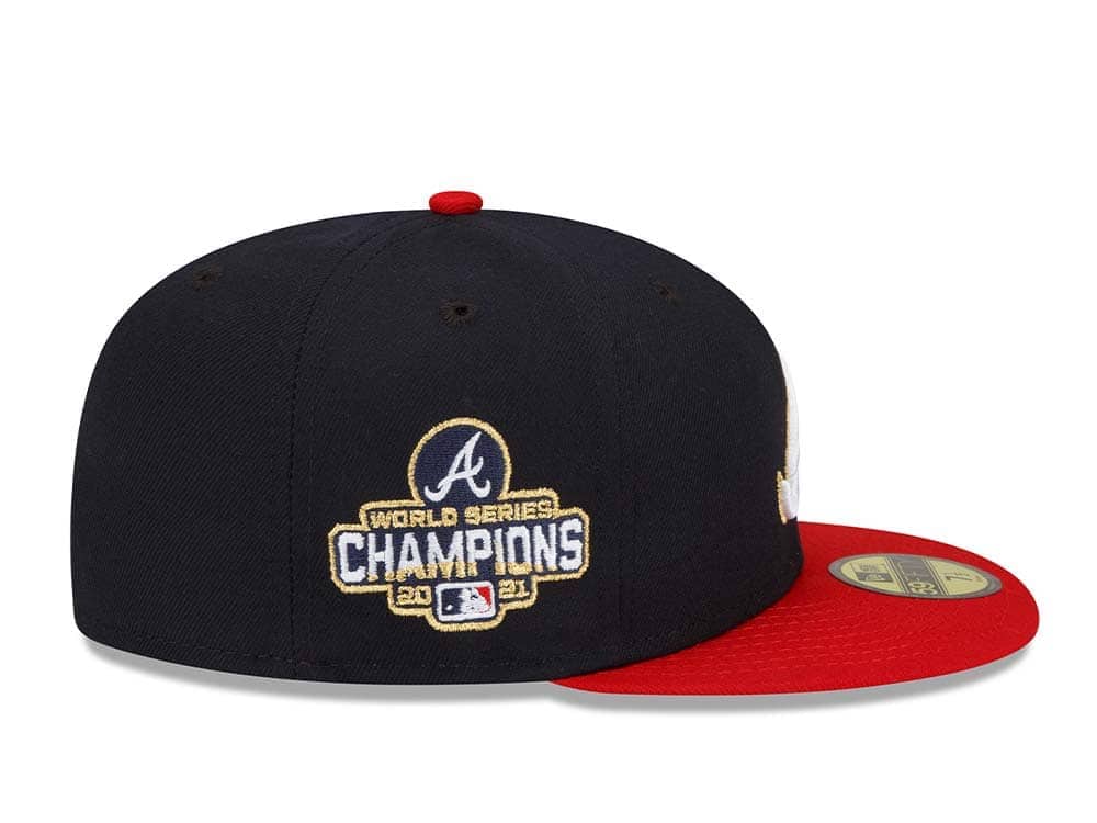 New Era Atlanta Braves World Series Champions 2021 59Fifty Fitted Cap