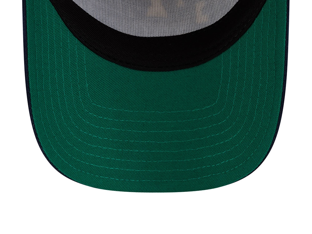 New Era New York Yankees Wordmark Suede Navy Stone Edition 9Forty A Frame Snapback Cap