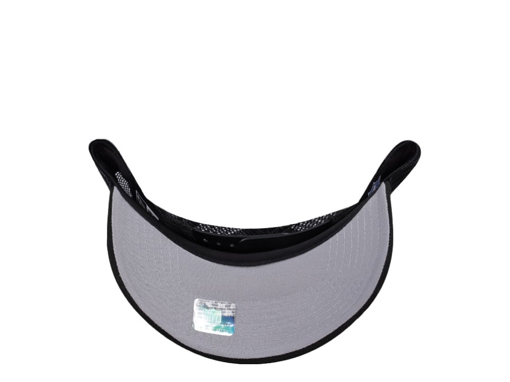 New Era Philadelphia Eagles Black Foam Trucker 9Forty A Frame Snapback Cap
