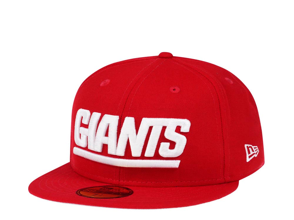 New Era New York Giants Red Classic Edition 59Fifty Fitted Cap