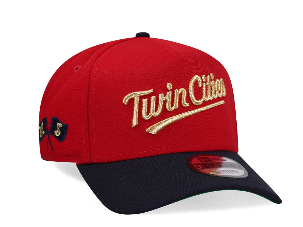 New Era Minnesota Twins Throwback Two Tone Edition 9Forty A Frame Snapback Cap