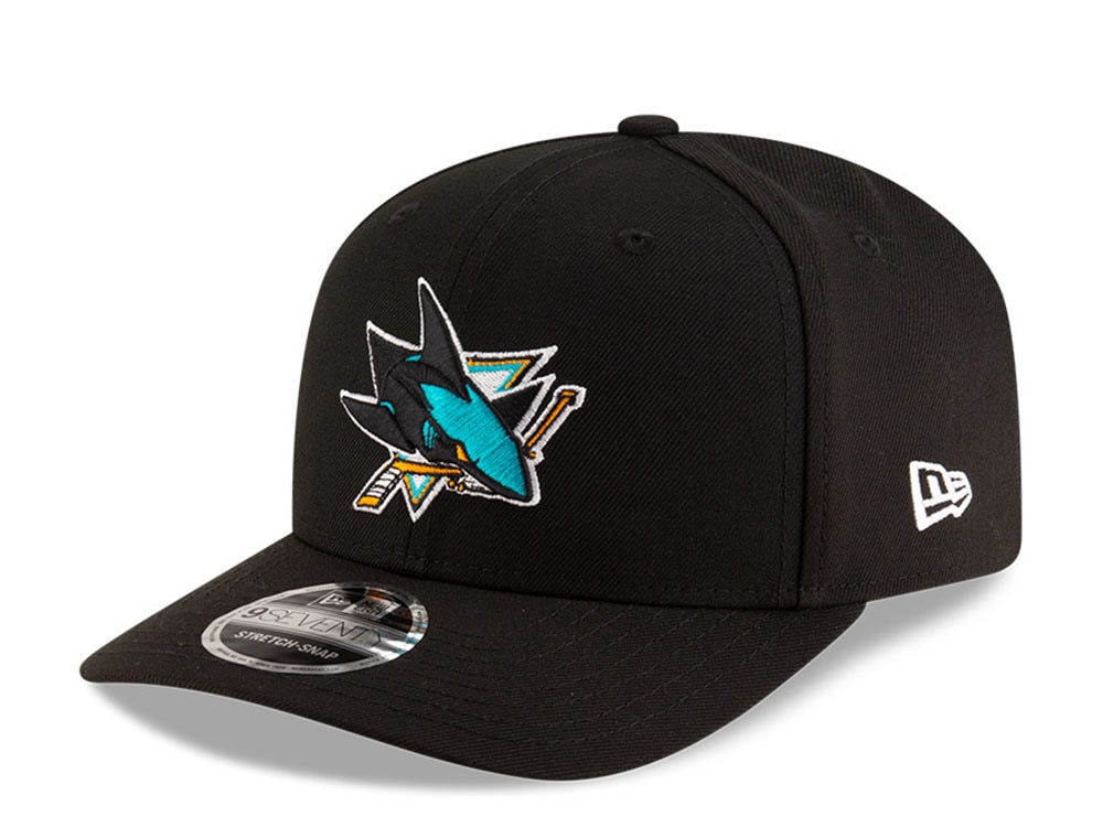 New Era San Jose Sharks NHL Team 9Seventy Stretch Snapback Cap