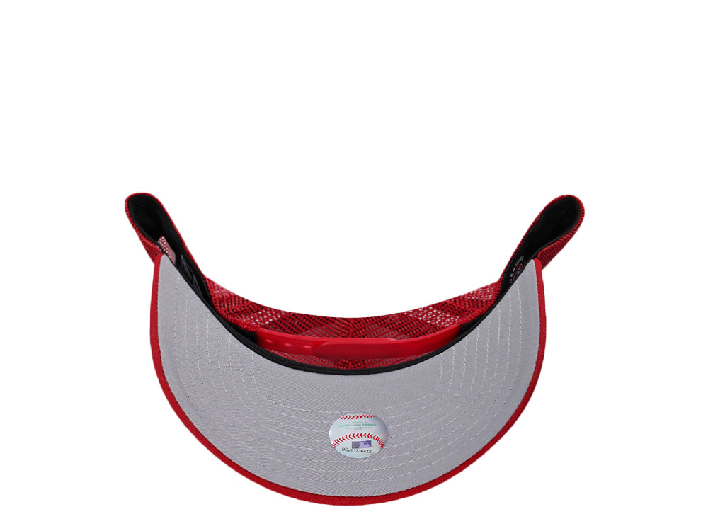 New Era Chicago White Sox Red Trucker Edition 9Forty A Frame Snapback Cap