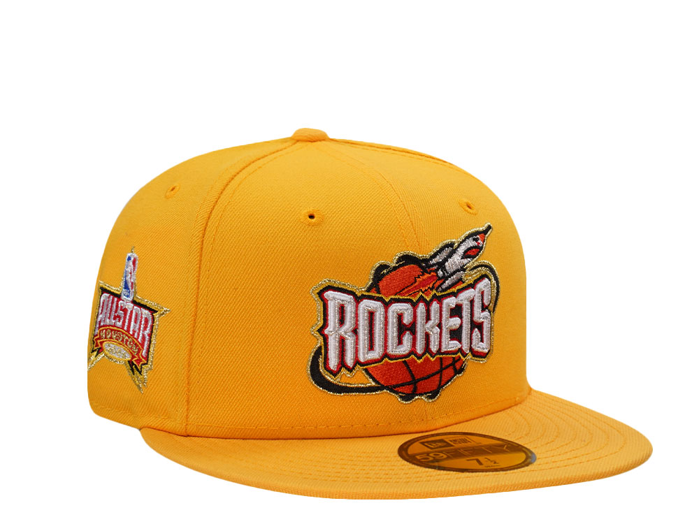 New Era Houston Rockets All Star Game 2006 Gold Prime Edition 59Fifty Fitted Cap