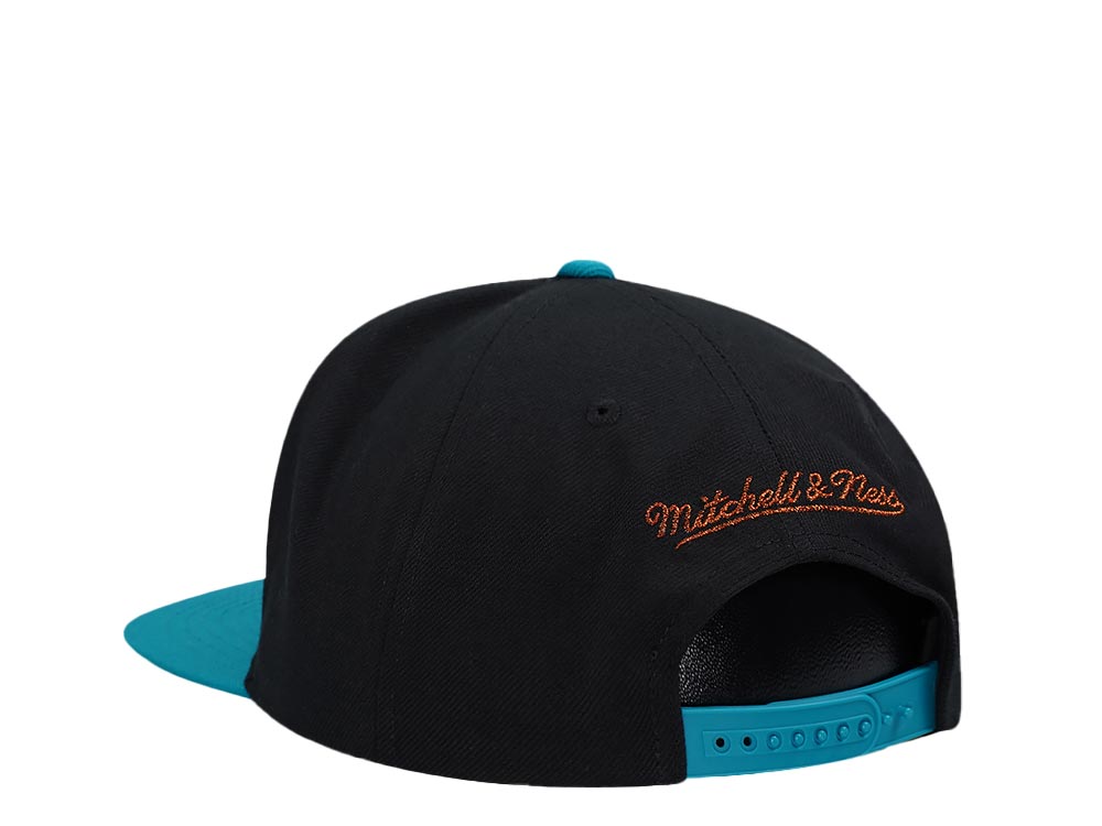 Mitchell & Ness Milwaukee Bucks 30th Anniversary Make Cents Black Two Tone Hardwood Classic Snapback Cap