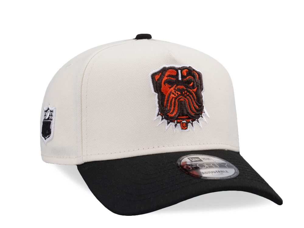 New Era Cleveland Browns Classic Chrome Two Tone Edition 9Forty A Frame Snapback Cap