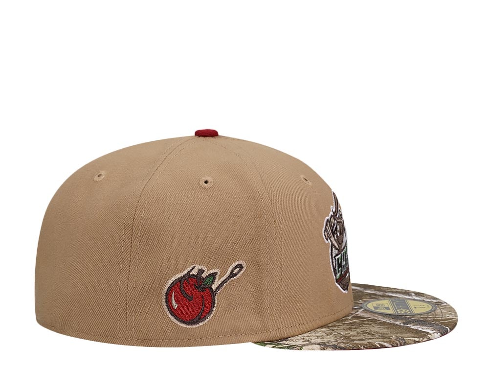 New Era Columbus Catfish Real Tree Prime Two Tone Edition 59Fifty Fitted Cap