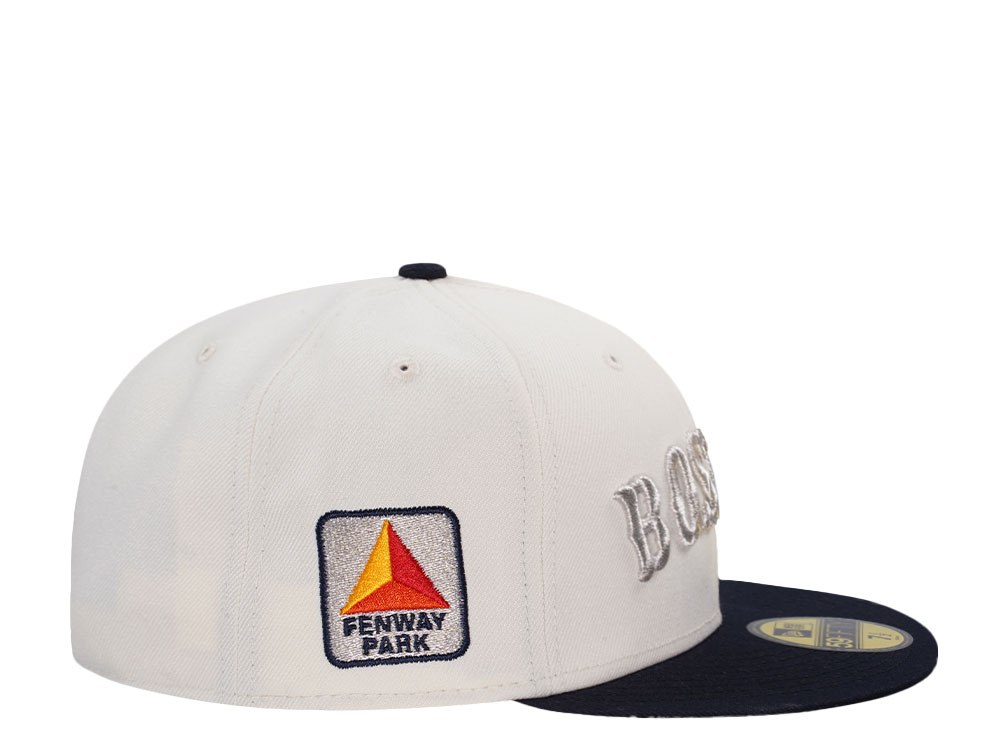 New Era Boston Red Sox Fenway Park Chrome Two Tone 59Fifty Fitted Cap