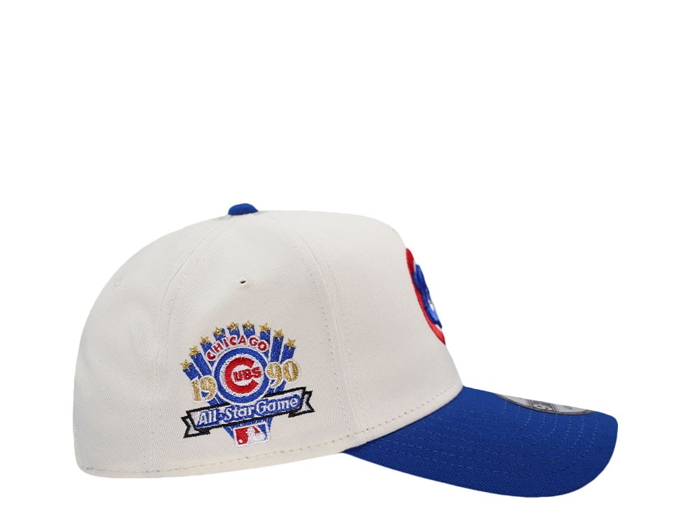 New Era Chicago Cubs All Star Game 1990 Chrome Two Tone Edition 9Forty A Frame Snapback Cap