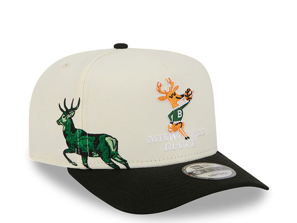New Era Milwaukee Bucks HWC 9Fifty A Frame Snapback Cap