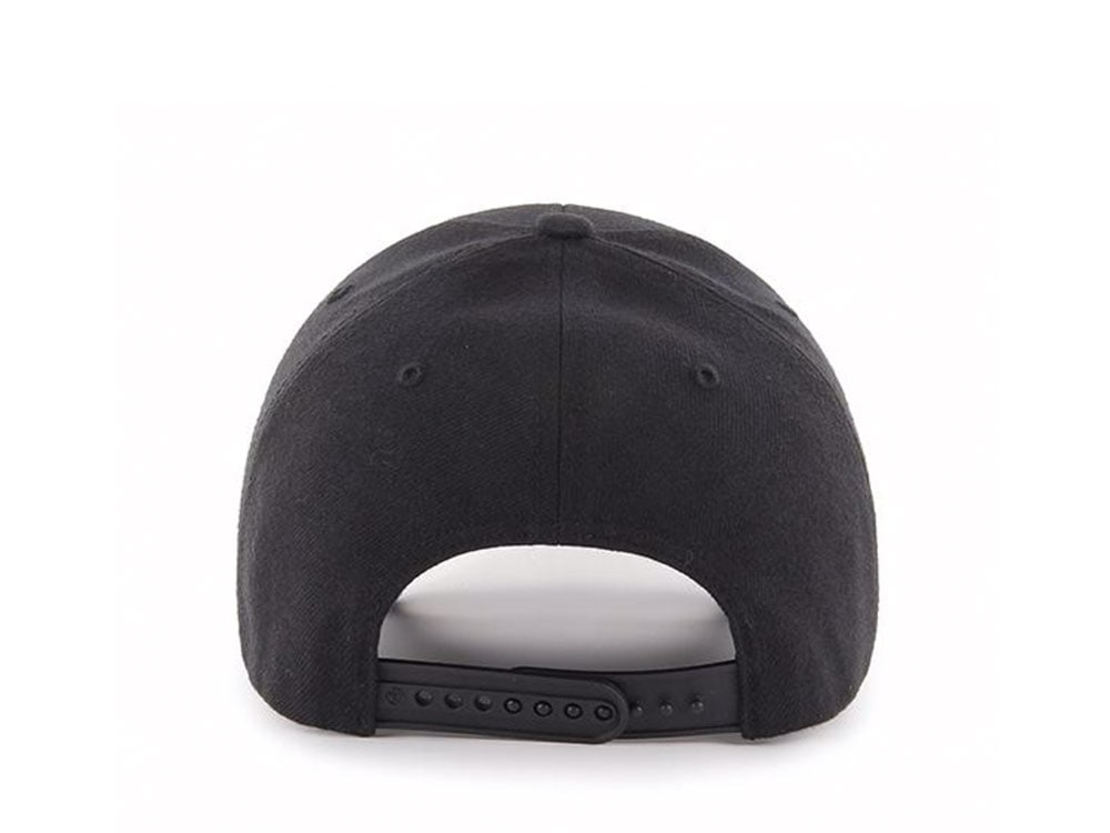 47Brand Chicago White Sox Black on Black Classic Snapback Cap