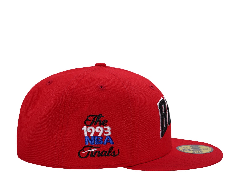 New Era Chicago Bulls NBA Finals 1993 Red Prime Edition 59Fifty Fitted Cap