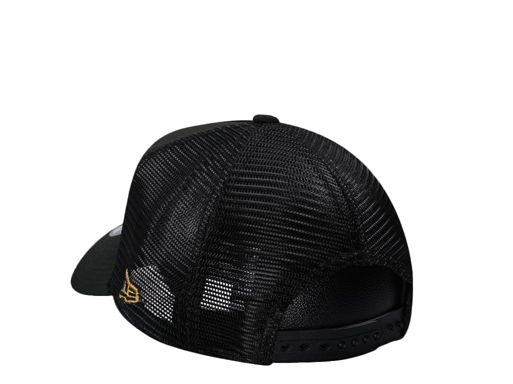 New Era Oakland Athletics World Series 1989 Black And Gold Trucker A Frame 9Forty Cap