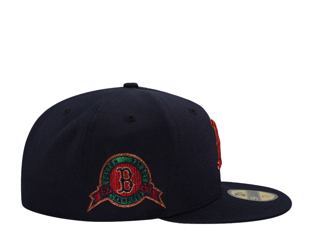 New Era Boston Red Sox World Series Champions 2013 Navy Metallic Edition 59Fifty Fitted Cap