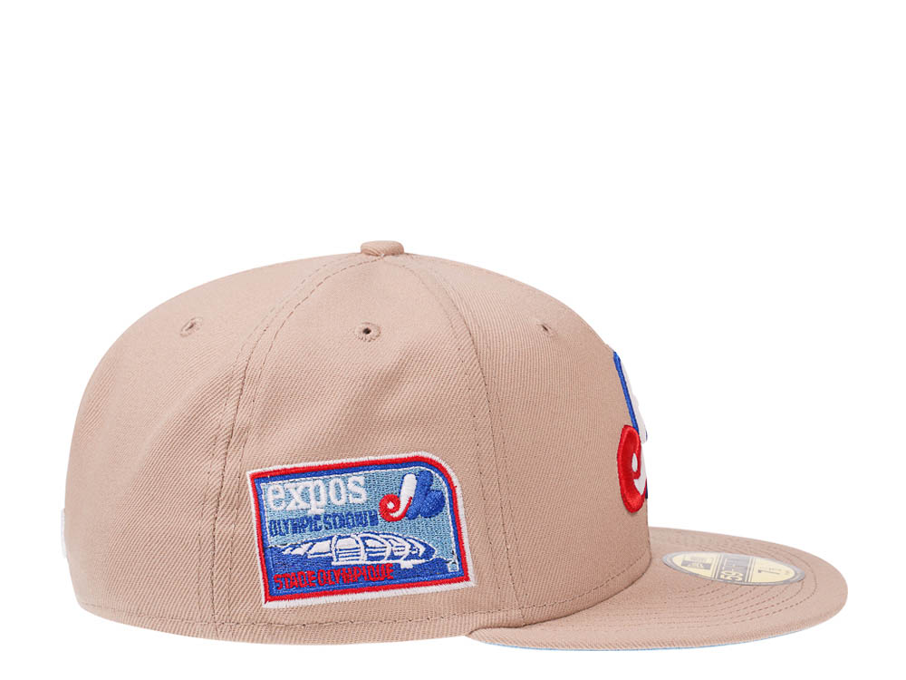 New Era Montreal Expos Olympic Stadium Glow Sand Edition 59Fifty Fitted Cap