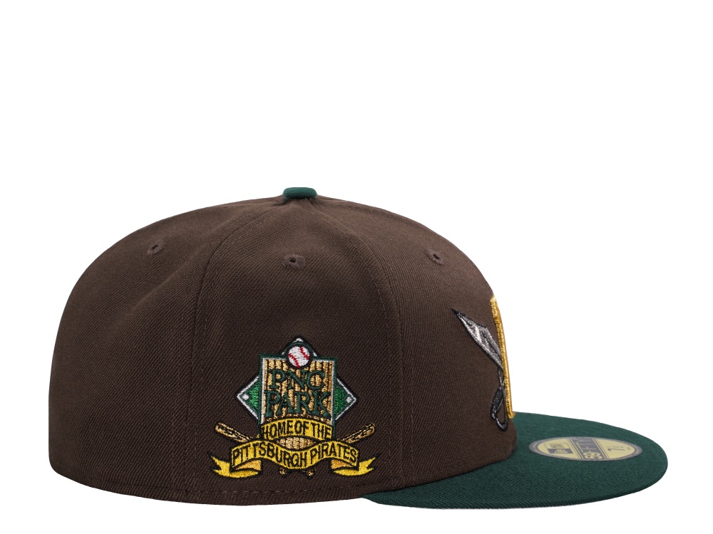 New Era Pittsburgh Pirates PNC Park Sabres Walnut Two Tone Edition 59Fifty Fitted Cap