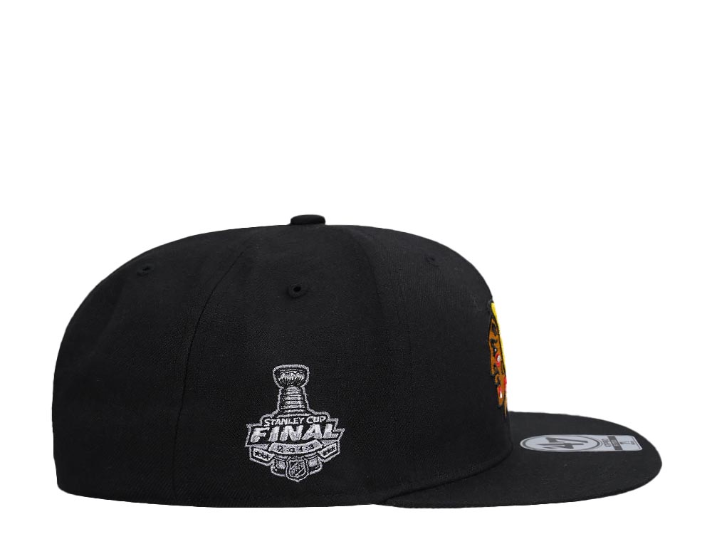 47Brand Chicago Blackhawks Stanley Cup 2013 Vintage Black 47Pro Fitted Cap