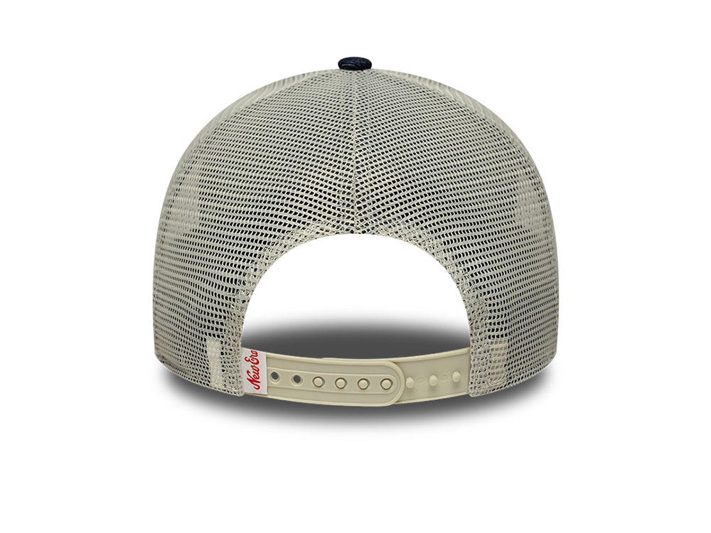 New Era Patch Denim Edition 9Forty A Frame Trucker Snapback Cap