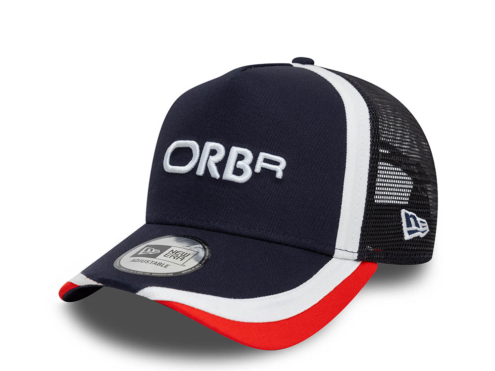 New Era Red Bull F1 Racing Retro 9Forty A Frame Trucker Snapback Cap