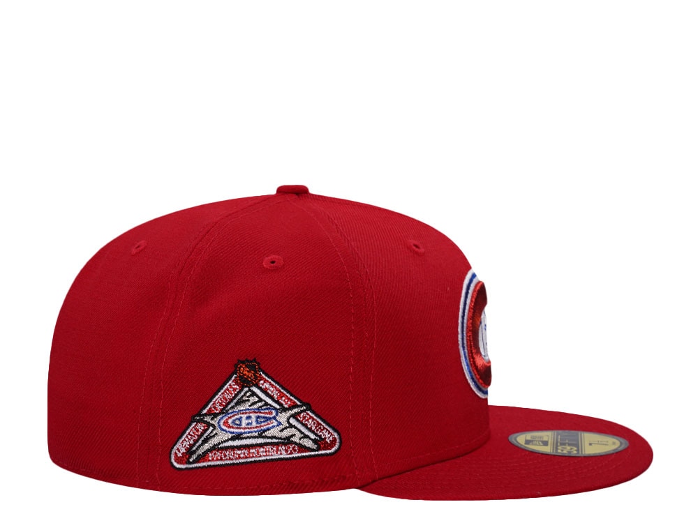 New Era Montreal Canadiens All Star 1990 Scarlet Throwback Wool Edition 59Fifty Fitted Cap