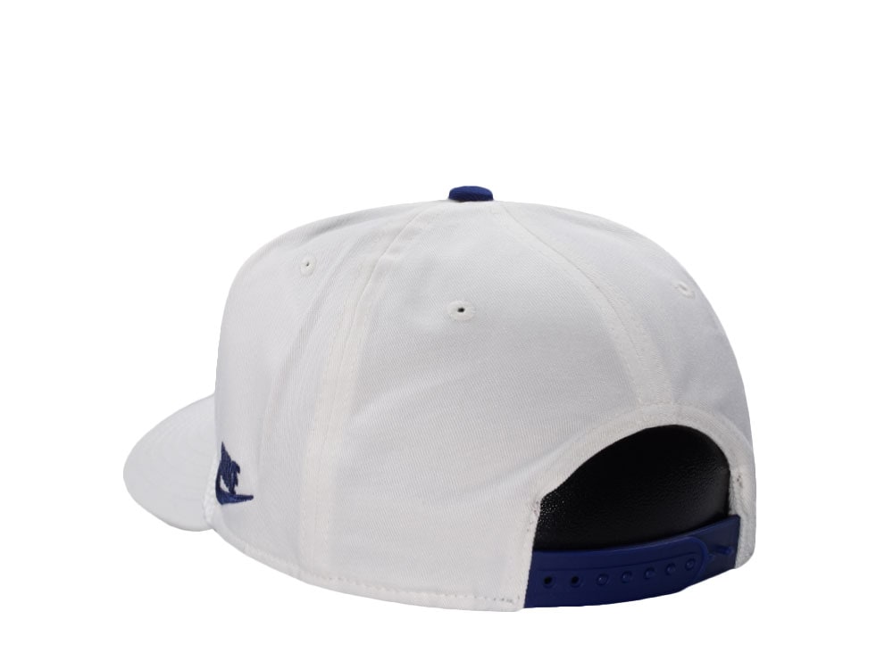 Nike Brooklyn Dodgers Cooperstwon White Edition Snapback Cap