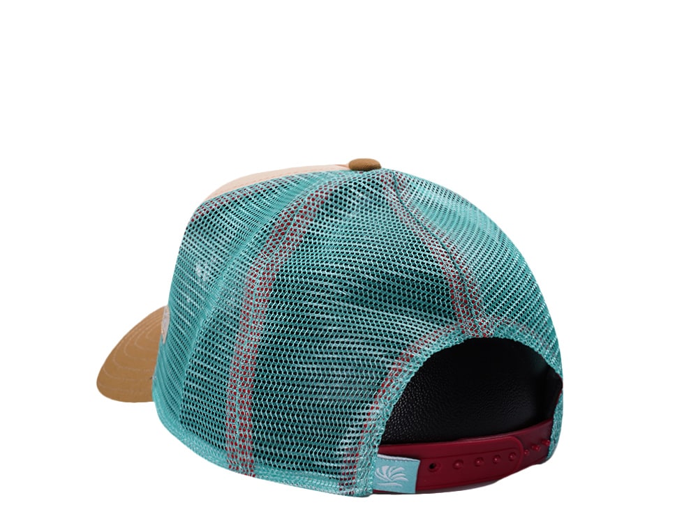 Djinns HFT Celebrate Life Surf Naked Sand Coastal Edition Trucker Snapback Cap