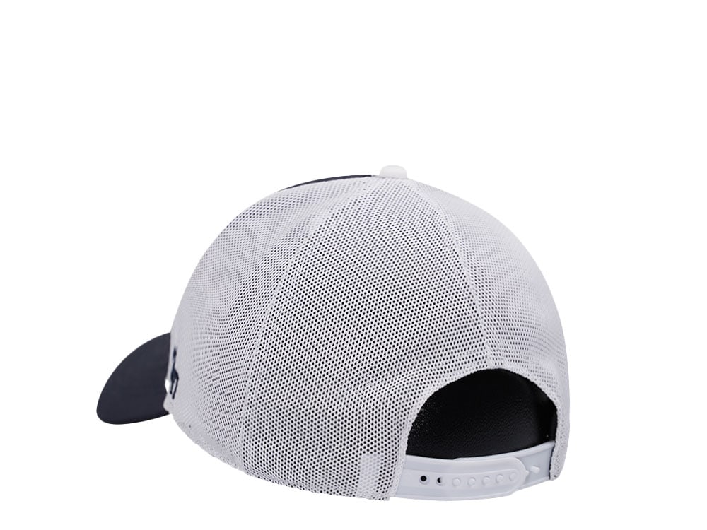 47Brand New York Yankees Navy Brrr Mesh Pop MVP Trucker Snapback Cap