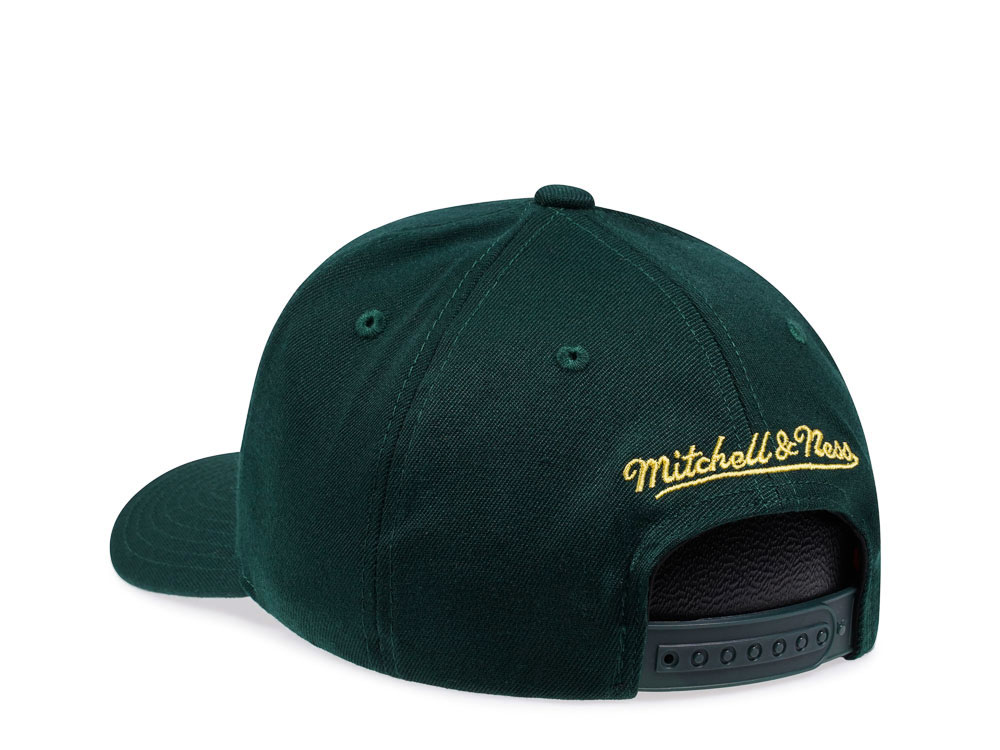 Mitchell & Ness Toronto Raptors Green Lime Red Line Flex Snapback Cap