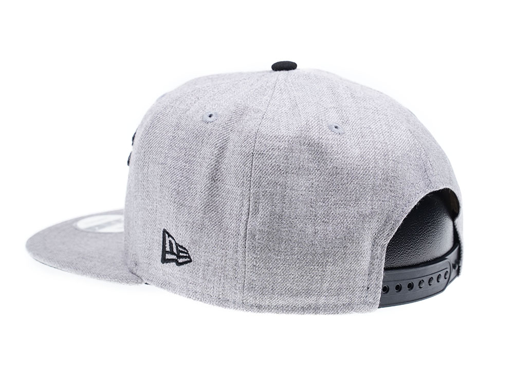 New Era Detroit Lions Heather Black Edition 9Fifty Snapback Cap