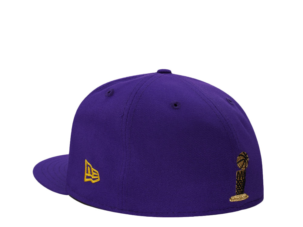 New Era Los Angeles Lakers Finals 2009 Purple Prime Edition 59Fifty Fitted Cap