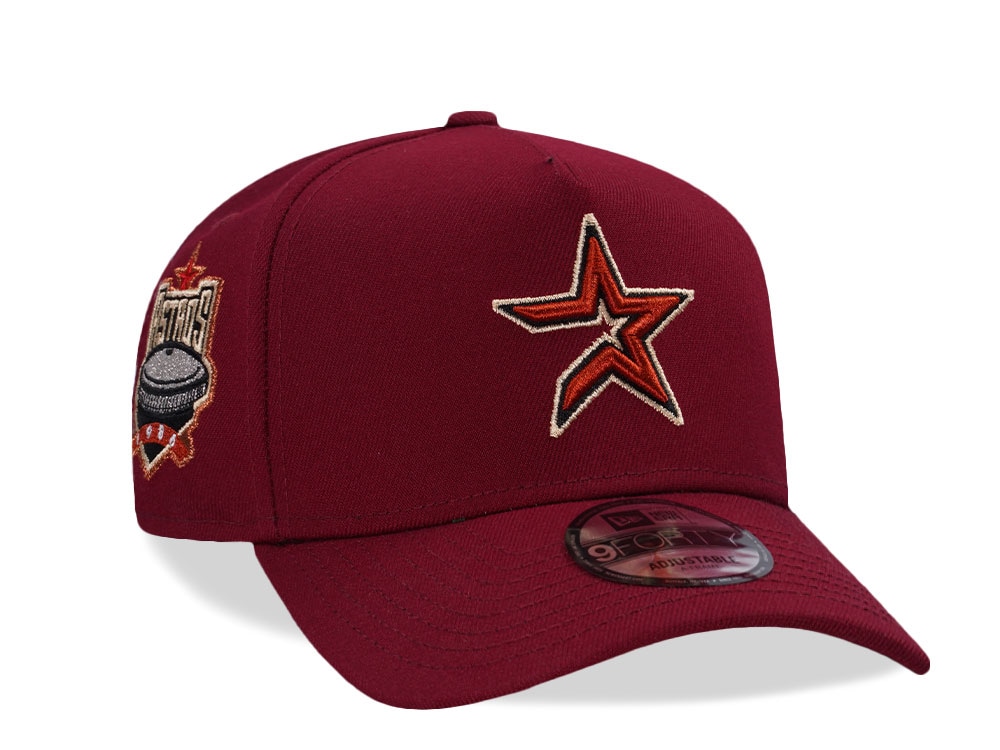 New Era Houston Astros Astros Dome Brick Prime Edition 9Forty A Frame Snapback Cap