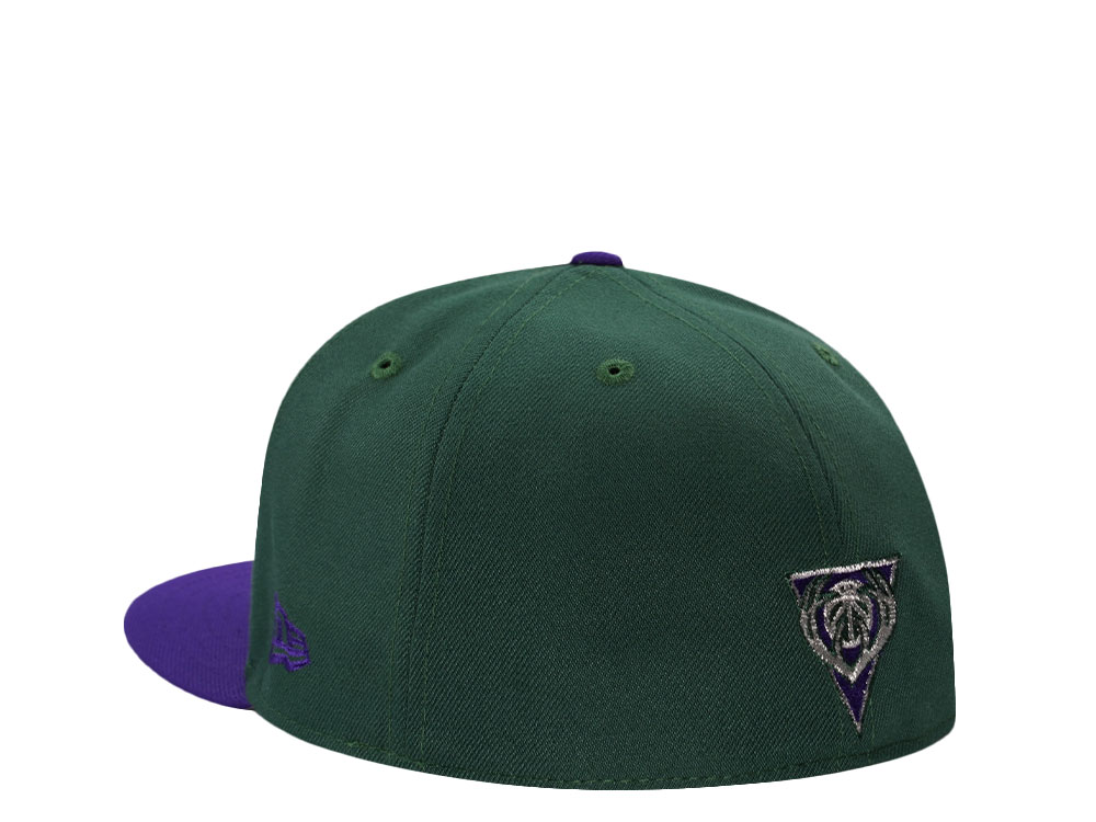 New Era Milwaukee Bucks Eastern Conference Green Two Tone Edition 59Fifty Fitted Cap