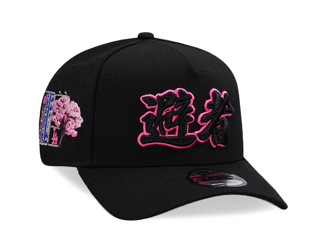 New Era Los Angeles Dodgers Tokyo Series Black Prime Edition 9Forty A Frame Snapback Cap