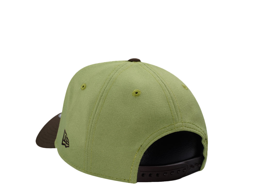 New Era Los Angeles Dodgers Tokyo Series 2025 Matcha Two Tone Edition 9Forty A Frame Snapback Cap