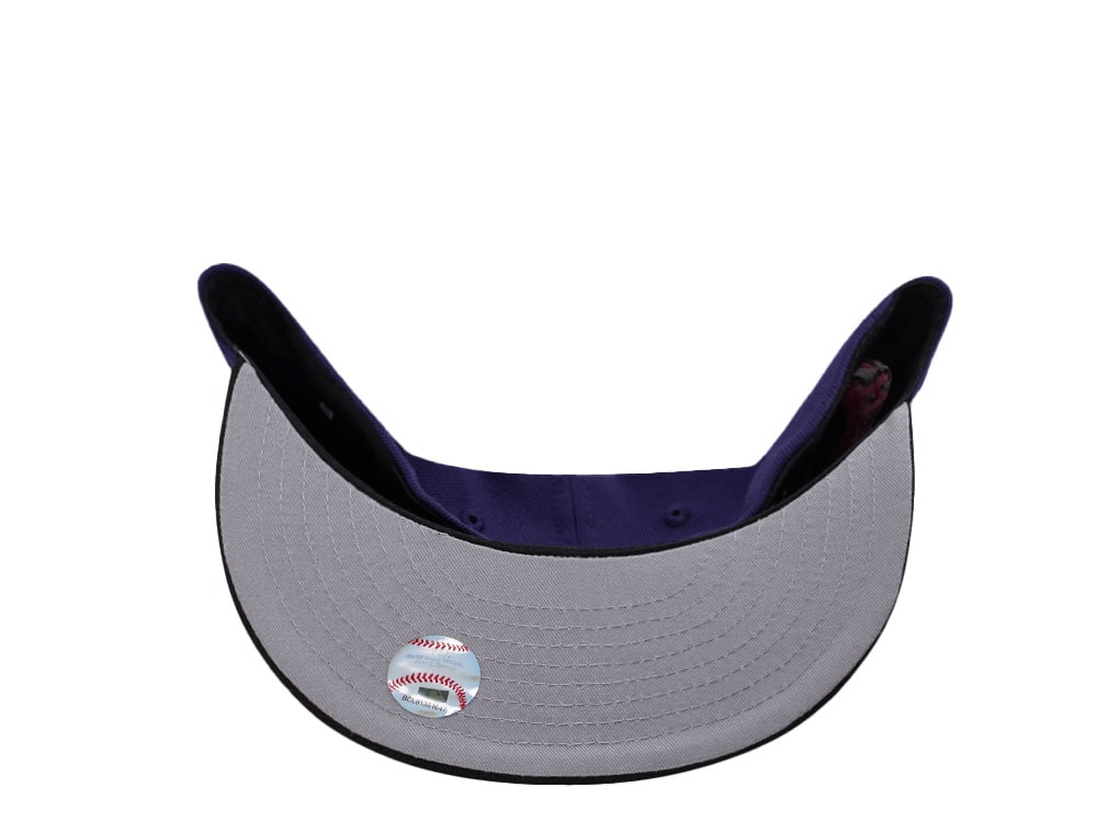 New Era Los Angeles Dodgers World Series Champions 2024 Purple Two Tone Edition 59Fifty Fitted Cap