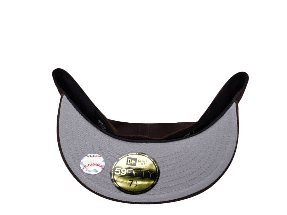 New Era Atlanta Braves Walnut Corduroy Two Tone Edition 59Fifty Fitted Cap