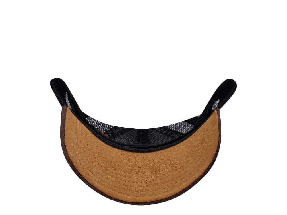 Djinns HFT Lazy Sunday Coffee Club Brown Trucker Snapback Cap