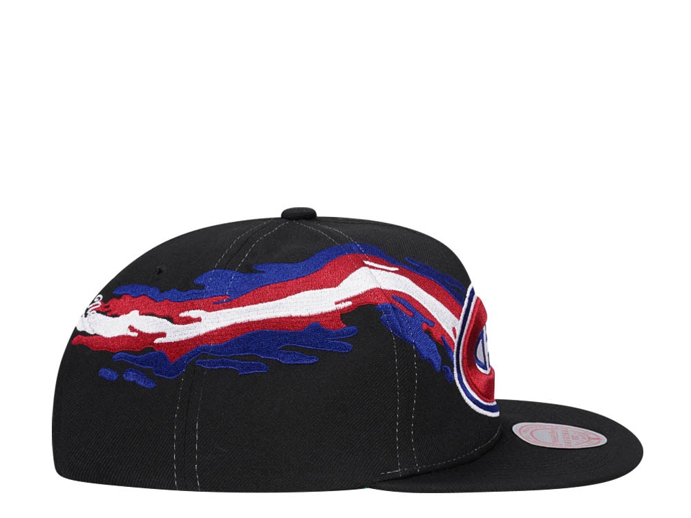 Mitchell & Ness Montreal Canadiens Vintage Paintbrush Snapback Cap