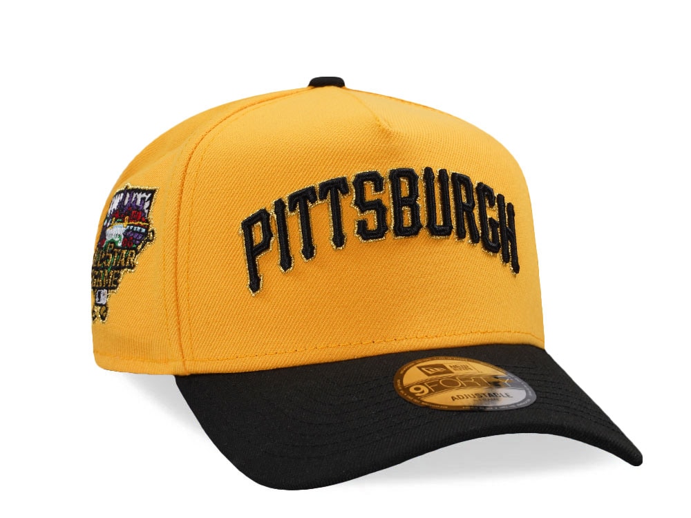 New Era Pittsburgh Pirates All Star Game 2006 Yellow Two Tone Edition 9Forty A Frame Snapback Cap