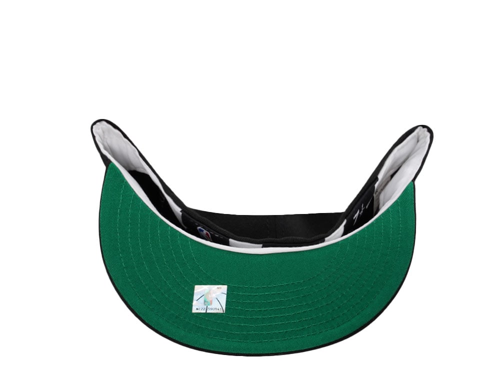 New Era Chicago Bulls NBA on NBC Black Throwback Edition 59Fifty Fitted Cap