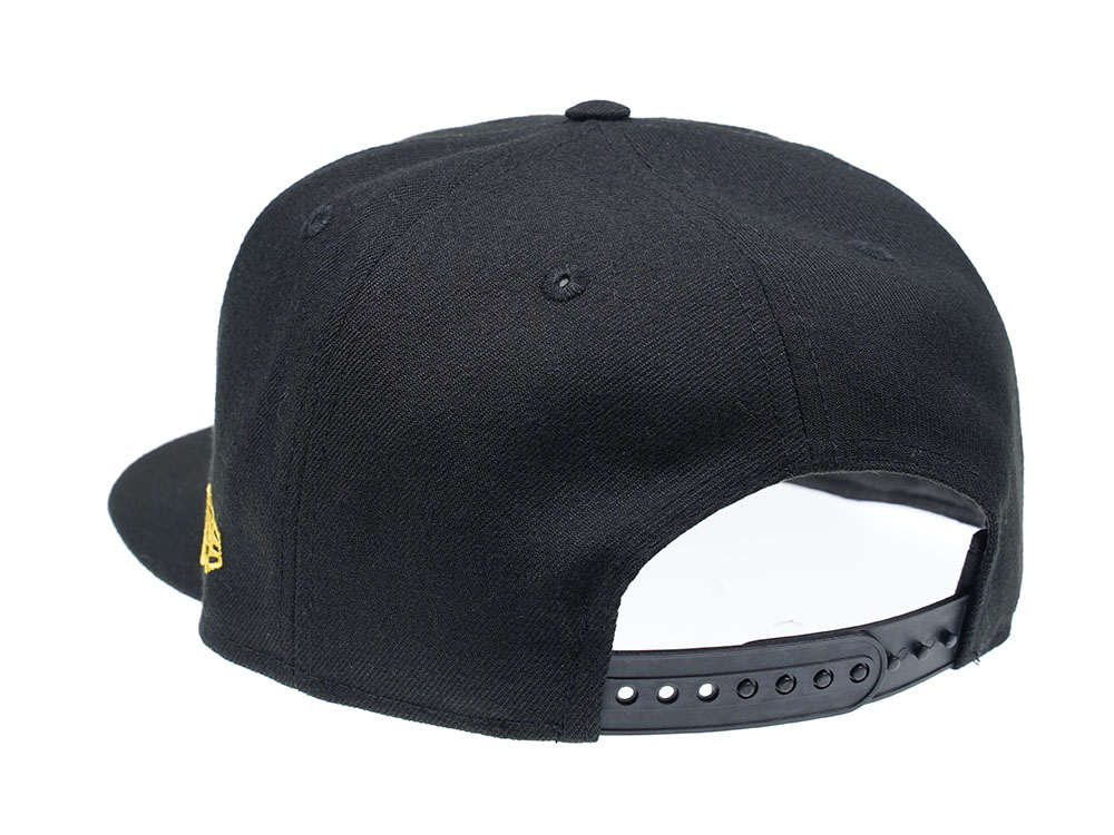 New Era Los Angeles Lakers Black Team Edition 9Fifty Snapback Cap