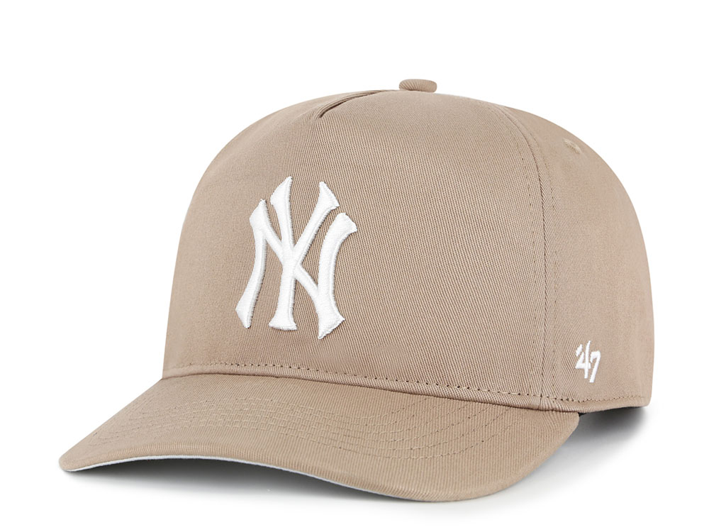 47 Brand New York Yankees Portabella Brown Hitch Snapback Cap