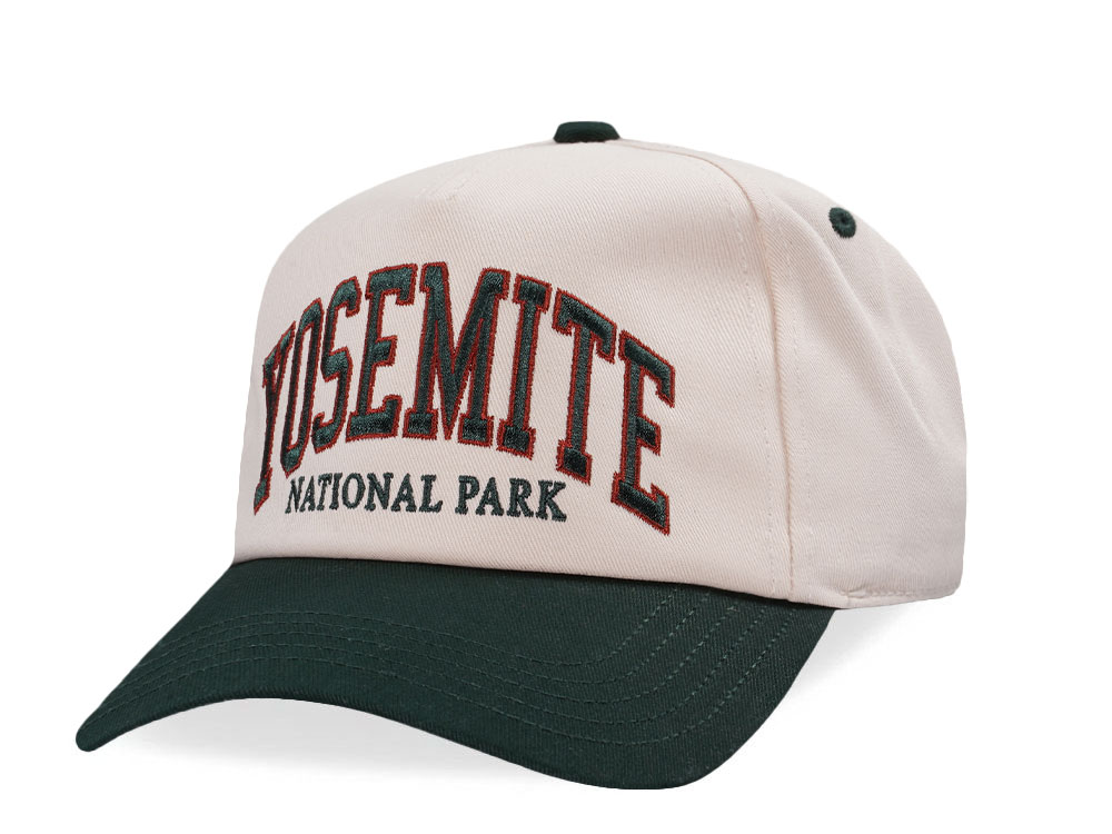 American Needle Yosemite National Park Roscoe Ivory Snapback Cap