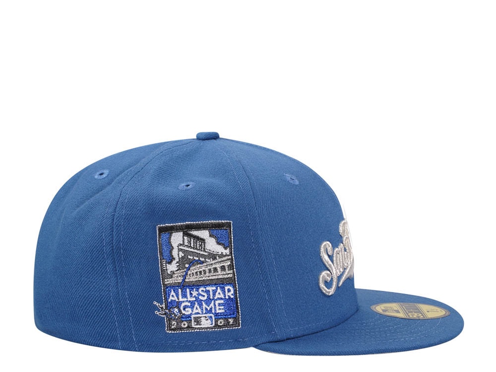 New Era San Francisco Giants All Star Game 2007 Sillver Indigo Edition 59Fifty Fitted Cap