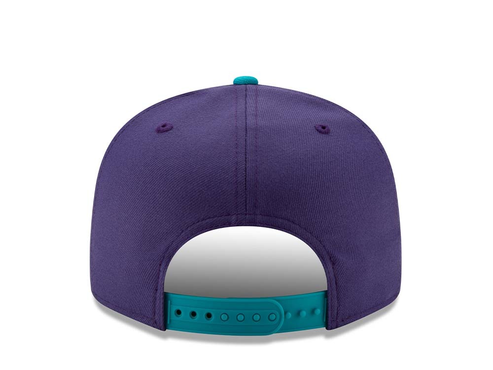 New Era Charlotte Hornets Script Hardwood Classic 9Fifty Snapback Cap