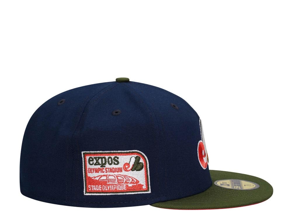 New Era Montreal Expos Olympic Stadium Two Tone Prime Edition 59Fifty Fitted Cap