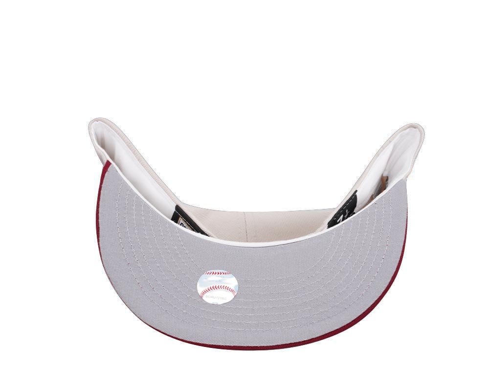 New Era Philadelphia Phillies World Series 2008 Stone Glow Two Tone Edition 59Fifty Fitted Cap