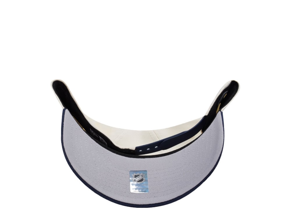 New Era Toronto Maple Leafs 75th Anniversary Chrome Two Tone Edition 9Forty A Frame Snapback Cap