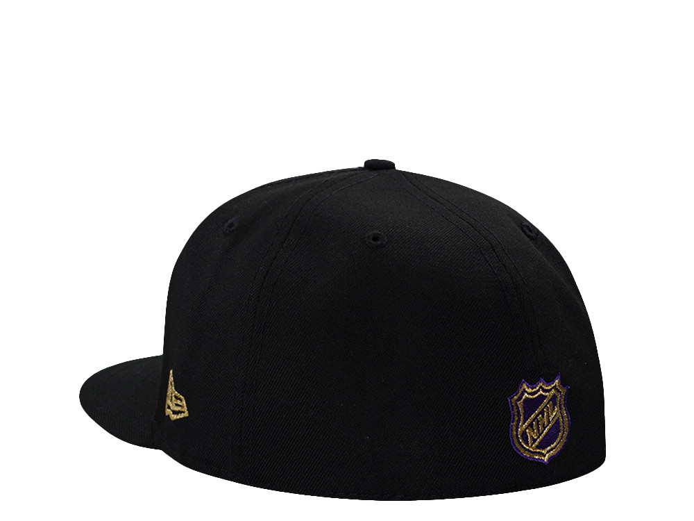 New Era Los Angeles Kings Black Prime Edition 59Fifty Fitted Cap